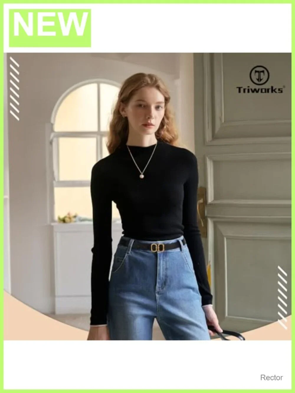 Reversible Faux Leather Belt with Gold Buckle for Women